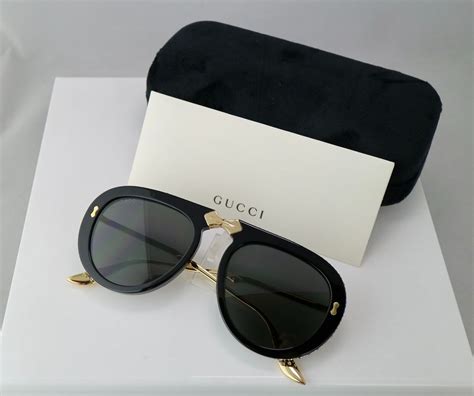 gucci sunglasses men's aviator|gucci foldable aviator sunglasses.